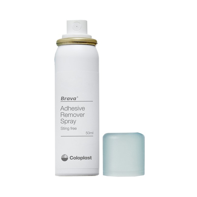BRAVA SPRAY REMOVER PER DISTACCO DOLCE ADESIVI E DISPOSITIVI PER STOMIA 50 ML BRAVA SPRAY REMOVER PER DISTACCO DOLCE ADESIVI E DISPOSITIVI PER STOMIA 50 ML