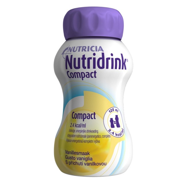 NUTRIDRINK COMPACT VANIGLIA 125 ML 4 PEZZI NUTRIDRINK COMPACT VANIGLIA 125 ML 4 PEZZI