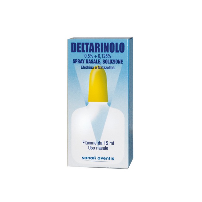 Deltarinolo Spray Nasale Decongestionante Per Raffreddore e Naso Chiuso 15 Ml Deltarinolo Spray Nasale Decongestionante Per Raffreddore e Naso Chiuso 15 Ml