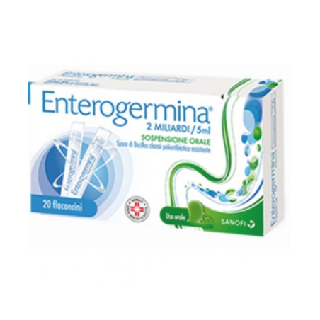ENTEROGERMINA*OS 20FL 2MLD/5ML ENTEROGERMINA*OS 20FL 2MLD/5ML