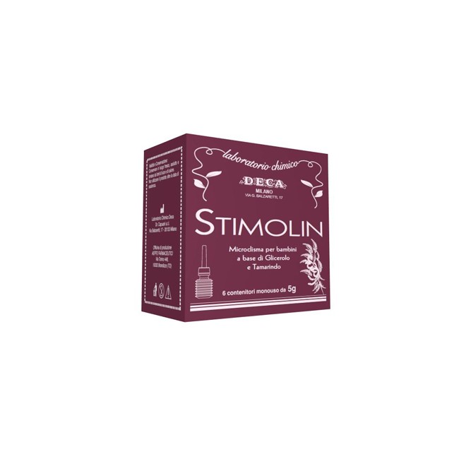 STIMOLIN 6 MICROCLISMI MONOUSO 5 G PER BAMBINI A BASE DI GLICEROLO E TAMARINDO STIMOLIN 6 MICROCLISMI MONOUSO 5 G PER BAMBINI A BASE DI GLICEROLO E TAMARINDO