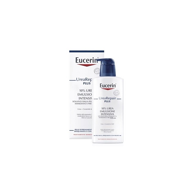 Flacone da 400 ml di eucerin UreaRepair 10% Emulsione Nutriente Flacone da 400 ml di eucerin UreaRepair 10% Emulsione Nutriente