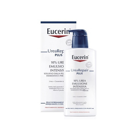 Flacone da 400 ml di eucerin UreaRepair 10% Emulsione Nutriente Flacone da 400 ml di eucerin UreaRepair 10% Emulsione Nutriente