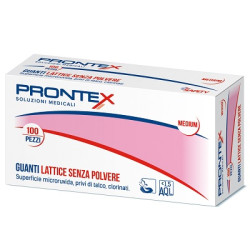 PRONTEX GUANTO IN LATTICE SENZA POLVERE GRANDE 100 PEZZI