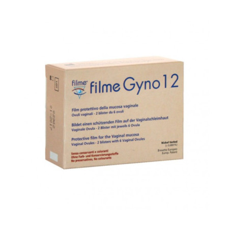 Filme Gyno 12 Ovuli Vaginali 2 Blister Filme Gyno 12 Ovuli Vaginali 2 Blister