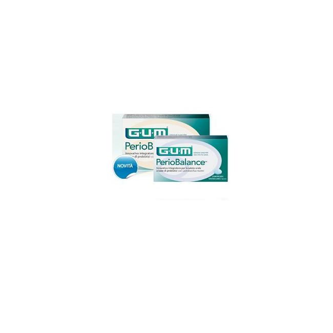 Confeszione da 30 compresse di Gum Periobalance, integratore per gengivite.