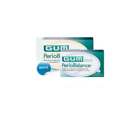 Confeszione da 30 compresse di Gum Periobalance, integratore per gengivite.