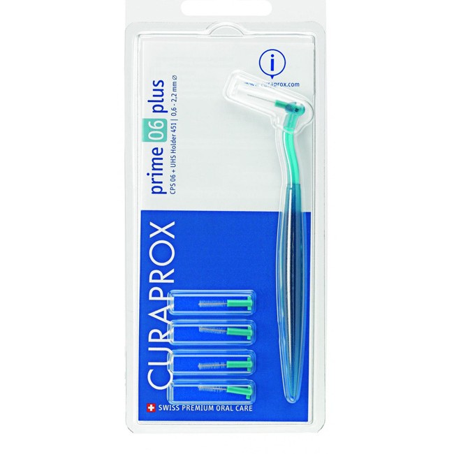 CURAPROX CPS PRIME CPS 06 CON 5 SCOVOLINI + SUPPORTO CURAPROX CPS PRIME CPS 06 CON 5 SCOVOLINI + SUPPORTO