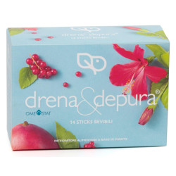 Confezione da 14 stick di Fitomedical Drena & Depura Integratore Drenante E Per La Salute Del Fegato.