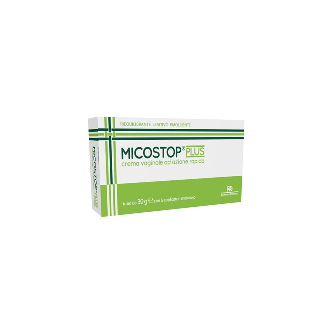 MICOSTOP PLUS CREMA VAGINALE 30 G + 6 APPLICATORI MONOUSO MICOSTOP PLUS CREMA VAGINALE 30 G + 6 APPLICATORI MONOUSO