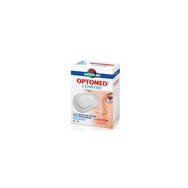 GARZA OCULARE MEDICATA MASTER-AID OPTOMED COMFORT 10 PEZZI GARZA OCULARE MEDICATA MASTER-AID OPTOMED COMFORT 10 PEZZI
