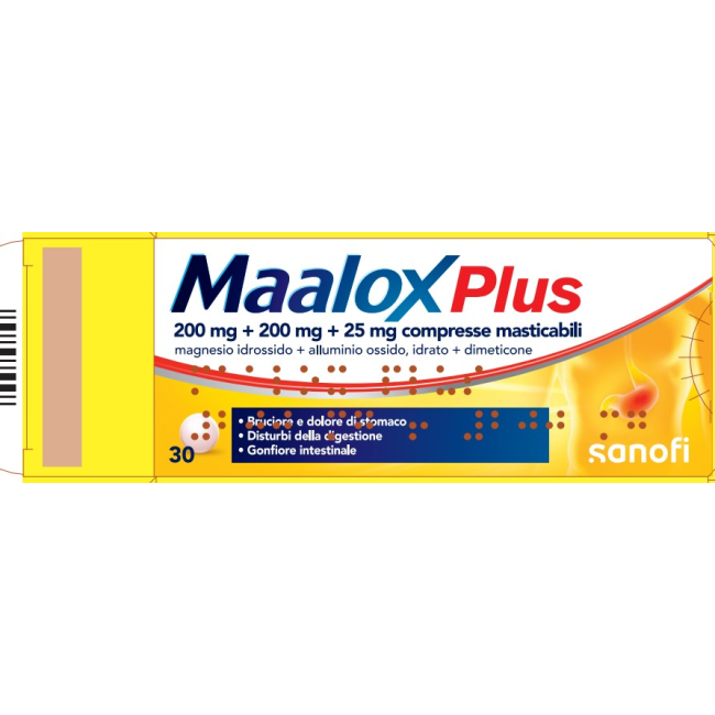 MAALOX PLUS*30CPR MAST MAALOX PLUS*30CPR MAST