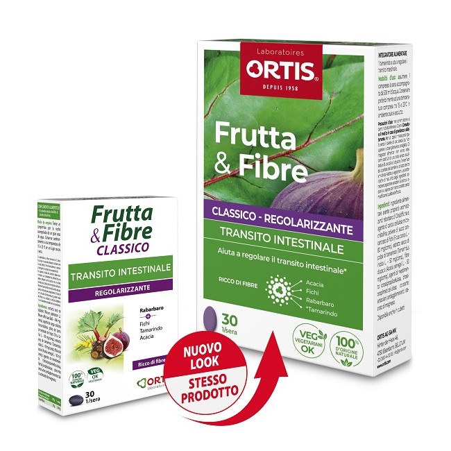 FRUTTA & FIBRE CLASSICO 30 COMPRESSE FRUTTA & FIBRE CLASSICO 30 COMPRESSE