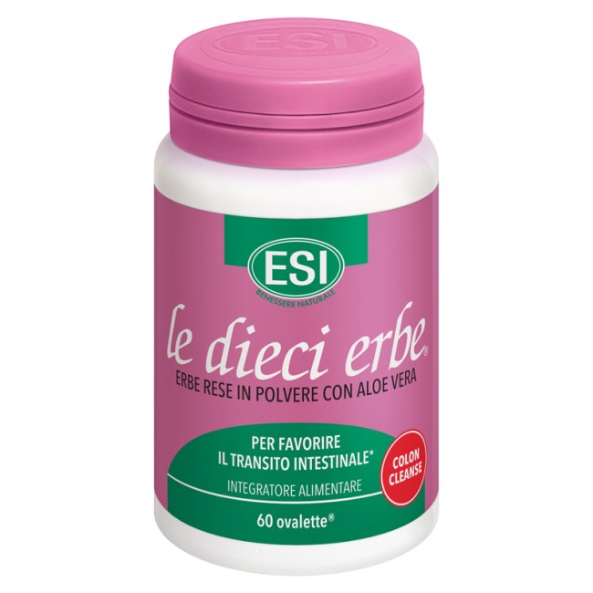 ESI LE DIECI ERBE COLON CLEANSE 60 OVALETTE ESI LE DIECI ERBE COLON CLEANSE 60 OVALETTE