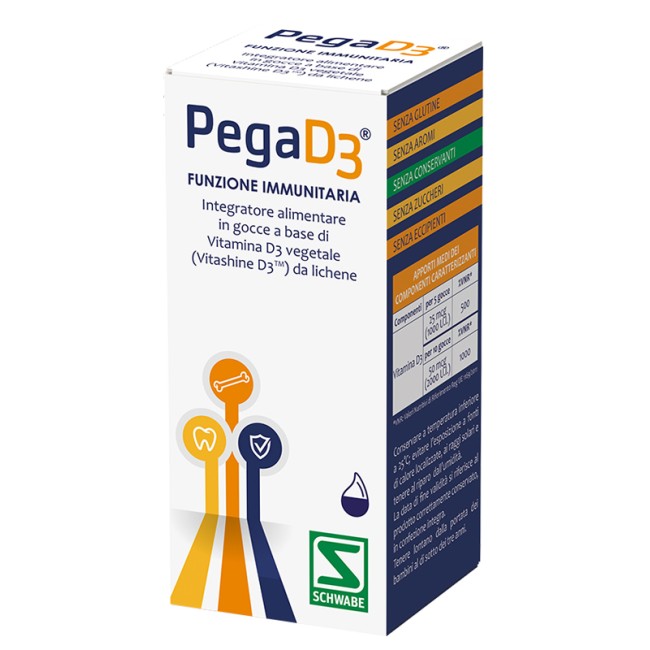Schwabe pharma PEGASO PEGAD3 GOCCE 20 ML Schwabe pharma PEGASO PEGAD3 GOCCE 20 ML