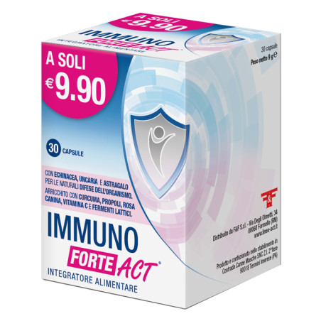 Immuno ACTive Forte Integratore Per Le Difese Immunitarie 30 Capsule Immuno ACTive Forte Integratore Per Le Difese Immunitarie 30 Capsule