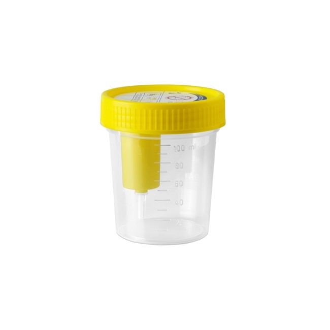 CONTENITORE RACCOLTA URINA LINEA F 120 ML CONTENITORE RACCOLTA URINA LINEA F 120 ML