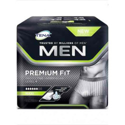 Mutandina Assorbente Maschile Tena Men Premium Fit Livello 4 Taglia Large 8 Pezzi