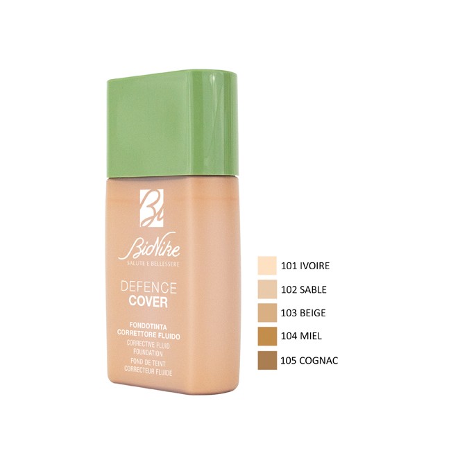 DEFENCE COVER FONDOTINTA CORRETTORE FLUIDO 103 40 ML DEFENCE COVER FONDOTINTA CORRETTORE FLUIDO 103 40 ML