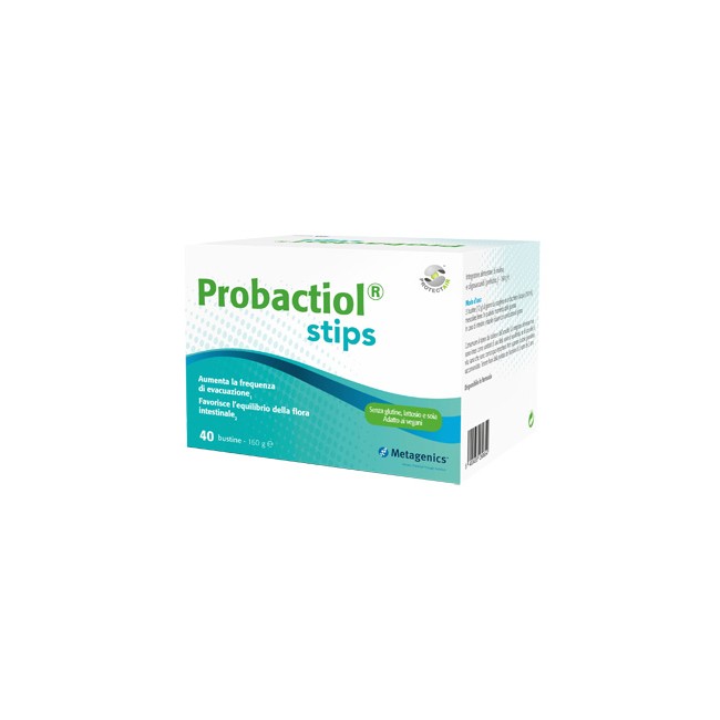Probactiol Stips Integratore prebiotico a base di fibre vegetali 40 bustine Probactiol Stips Integratore prebiotico a base di fibre vegetali 40 bustine