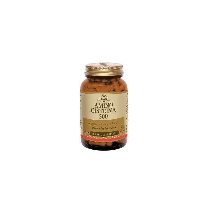 AMINO CISTEINA 500 30 CAPSULE VEGETALI AMINO CISTEINA 500 30 CAPSULE VEGETALI