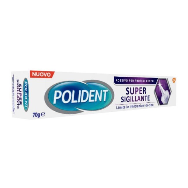 Polident Super Sigillante Adesivo Per Dentiera A Lunga Tenuta 70 Grammi Polident Super Sigillante Adesivo Per Dentiera A Lunga Tenuta 70 Grammi
