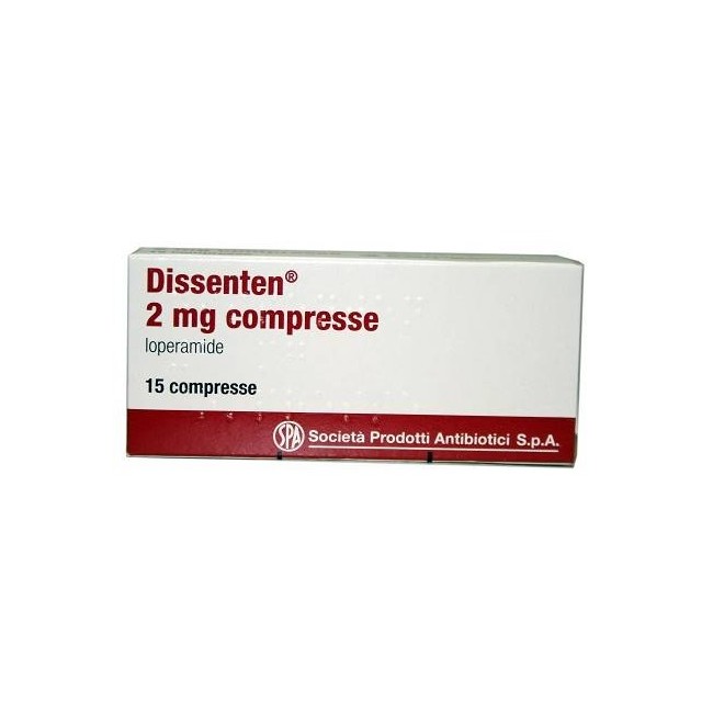 DISSENTEN*15CPR FARMACO PER DISSENTERIA 2MG