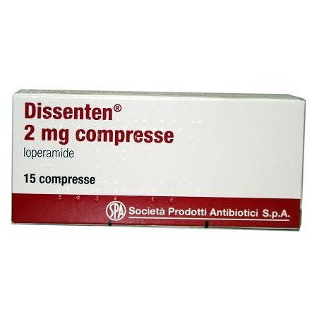 DISSENTEN*15CPR FARMACO PER DISSENTERIA 2MG