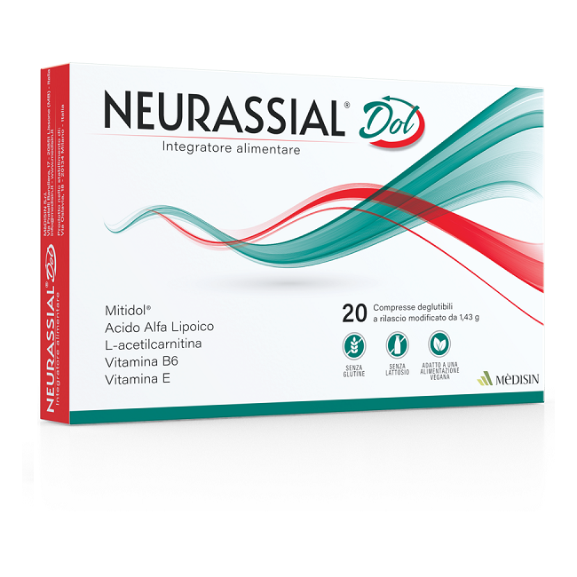 NEURASSIAL DOL 20 COMPRESSE DEGLUTIBILI A RILASCIO MODIFICATO NEURASSIAL DOL 20 COMPRESSE DEGLUTIBILI A RILASCIO MODIFICATO