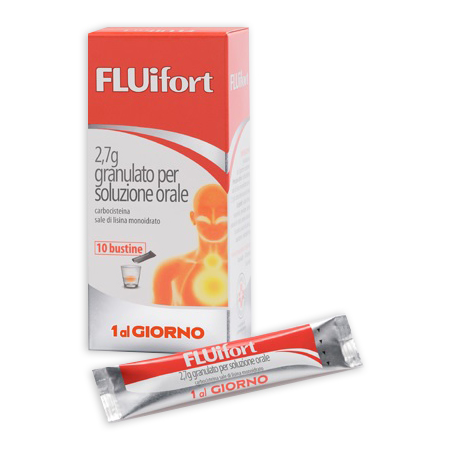 FLUifort 2,7g Granulato Per Soluzione Orale 10 Bustine FLUifort 2,7g Granulato Per Soluzione Orale 10 Bustine