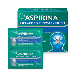Aspirina Influenza Naso Chiuso Farmaco Per i Sintomi Influenzali 10 Buste