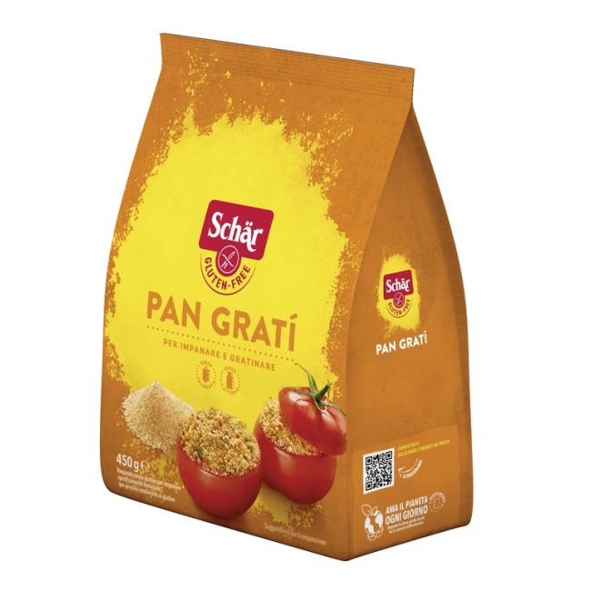 SCHAR PAN GRATI' SENZA LATTOSIO 450 G SCHAR PAN GRATI' SENZA LATTOSIO 450 G