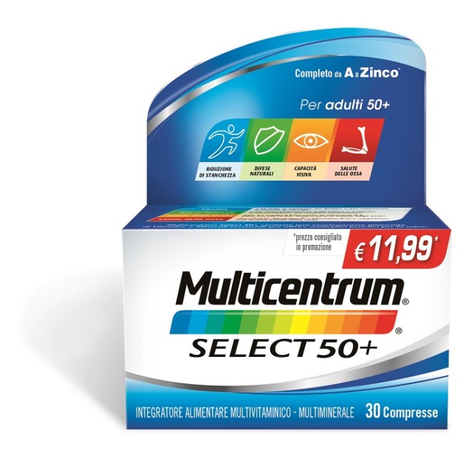 MULTICENTRUM SELECT 30 COMPRESSE PROMO MULTICENTRUM SELECT 30 COMPRESSE PROMO