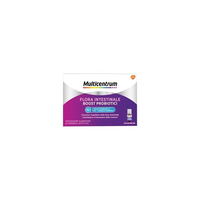 MULTICENTRUM flora intestinale 8 FLACONCINI /// MULTICENTRUM flora intestinale 8 FLACONCINI ///