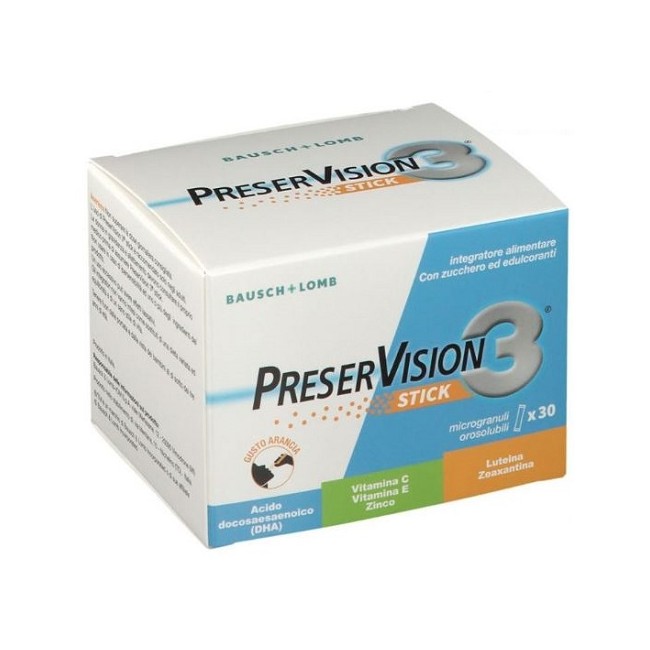 PRESERVISION 3 30 STICK OROSOLUBILI DA 2 G PRESERVISION 3 30 STICK OROSOLUBILI DA 2 G