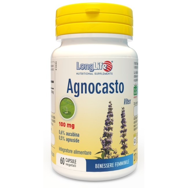 LONGLIFE AGNOCASTO 60 CAPSULE VEGETALI LONGLIFE AGNOCASTO 60 CAPSULE VEGETALI