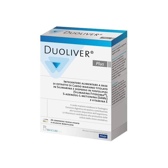DUOLIVER PLUS 24 COMPRESSE DUOLIVER PLUS 24 COMPRESSE