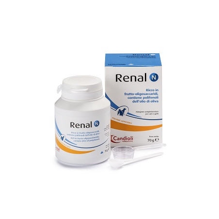 RENAL N MANGIME COMPLEMENTARE PER CANI E GATTI BARATTOLO 70 G RENAL N MANGIME COMPLEMENTARE PER CANI E GATTI BARATTOLO 70 G