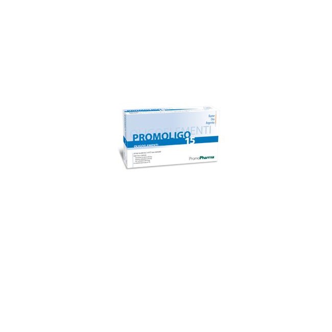 PROMOLIGO 15 RAME/ORO/ARGENTO 20 FIALE 2 ML PROMOLIGO 15 RAME/ORO/ARGENTO 20 FIALE 2 ML