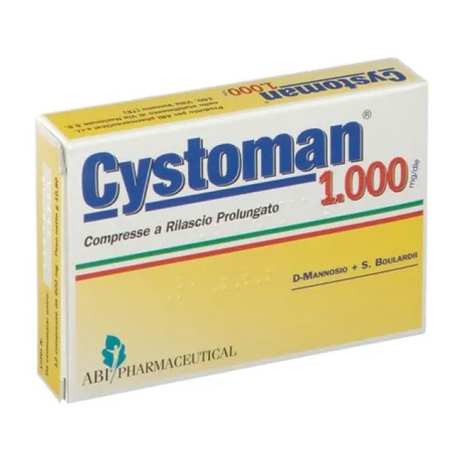 CYSTOMAN 1000 12 COMPRESSE CYSTOMAN 1000 12 COMPRESSE