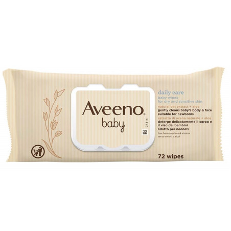 AVEENO BABY SALVIETTINE 72 PEZZI AVEENO BABY SALVIETTINE 72 PEZZI