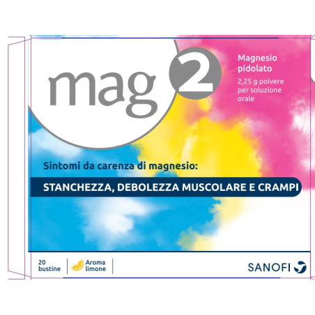 Mag 2 Farmaco Per Carenze Di Magnesio 20 Bustine Mag 2 Farmaco Per Carenze Di Magnesio 20 Bustine