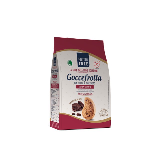 NUTRIFREE GOCCEFROLLA CON GOCCE DI CIOCCOLATO 400 G NUTRIFREE GOCCEFROLLA CON GOCCE DI CIOCCOLATO 400 G