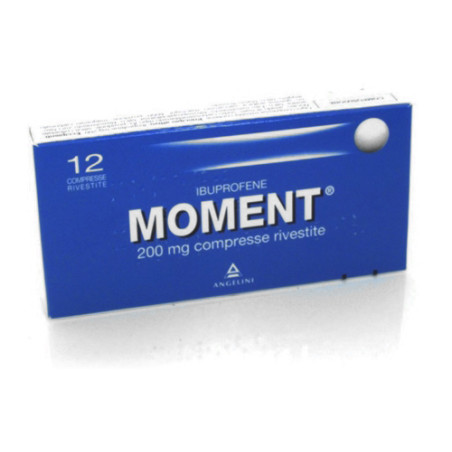 Moment Farmaco Per Mal Di Testa E Dolori Ibuprofene 200 Mg 12 Compresse Rivestite