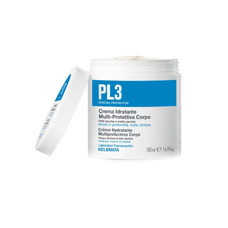 PL3 Crema Idratante Emolliente Nutriente Per Pelle Molto Secca 500 Ml PL3 Crema Idratante Emolliente Nutriente Per Pelle Molto Secca 500 Ml