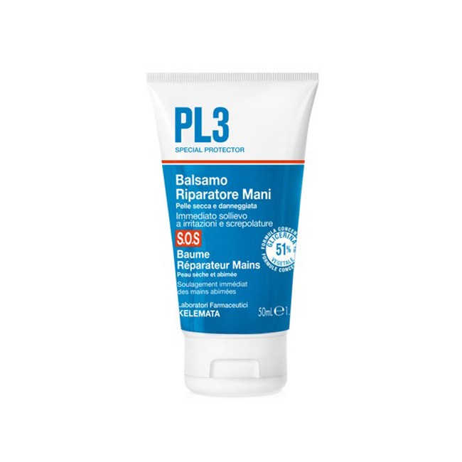 PL3 BALSAMO RIPARATORE MANI SOS 50 ML PL3 BALSAMO RIPARATORE MANI SOS 50 ML