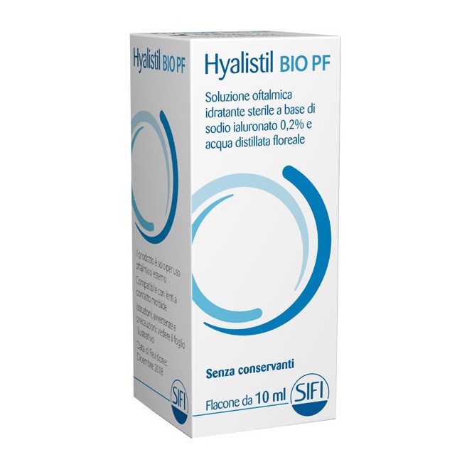 Hyalistil Bio PF Gocce Oculari Idratanti E Protettive 10 ML Hyalistil Bio PF Gocce Oculari Idratanti E Protettive 10 ML