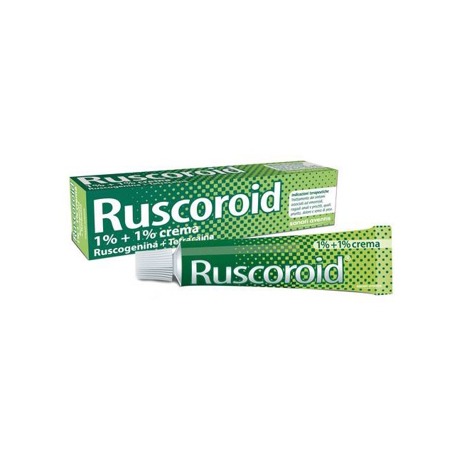 RUSCOROID*CREMA RETT 40G 1%+1% RUSCOROID*CREMA RETT 40G 1%+1%