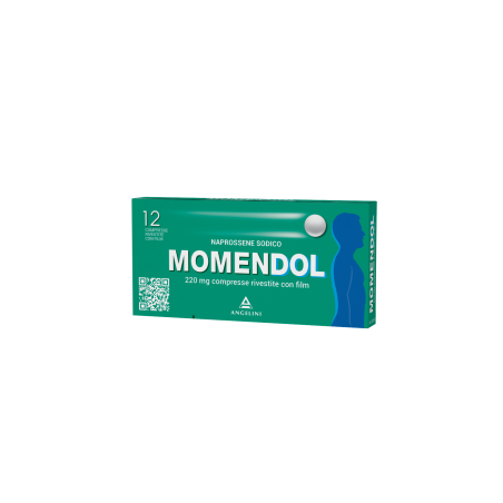 MOMENDOL 220 mg 12 compresse rivestite con film Naprossene sodico MOMENDOL 220 mg 12 compresse rivestite con film Naprossene sodico