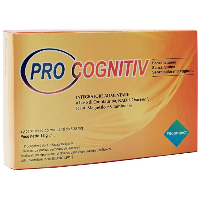 PROCOGNITIV 20 CAPSULE 12 G PROCOGNITIV 20 CAPSULE 12 G